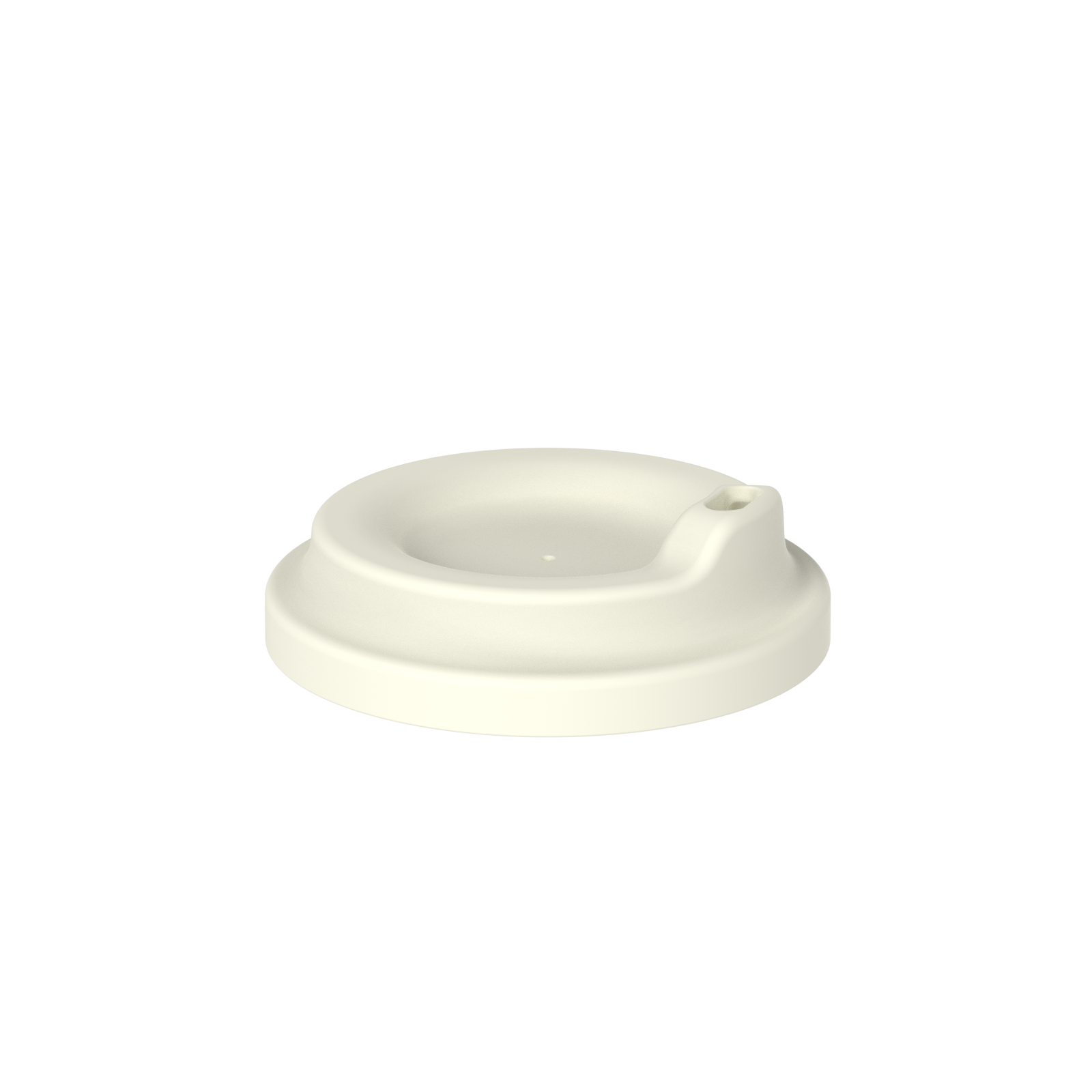 KRUSHWARE silicone lid in white