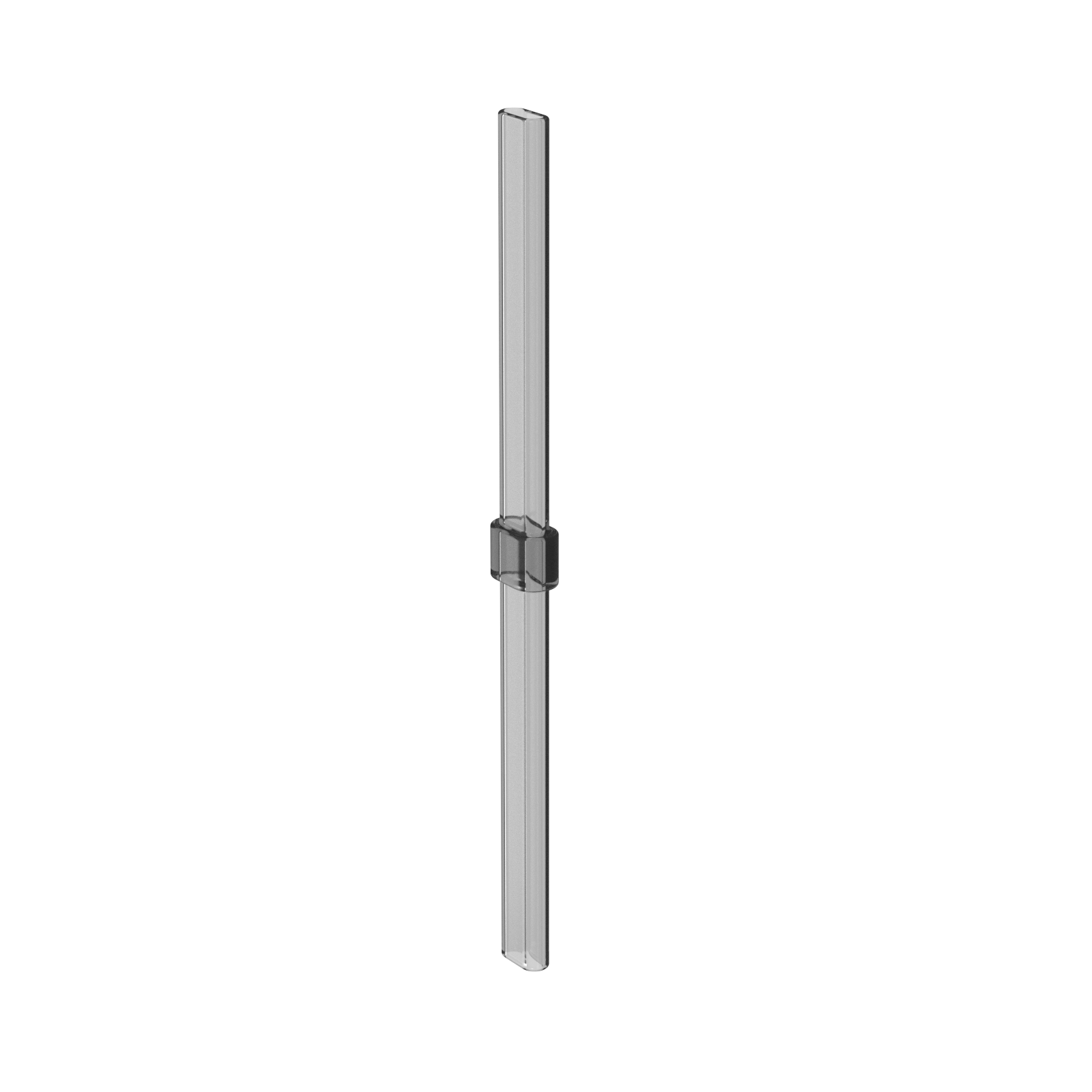 KRUSHWARE silicone straw in smoke