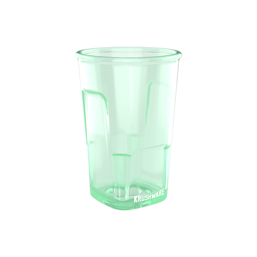 KRUSHWARE 470ml silicone pint cup in emerald