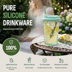 Pint (Lid + Straw)