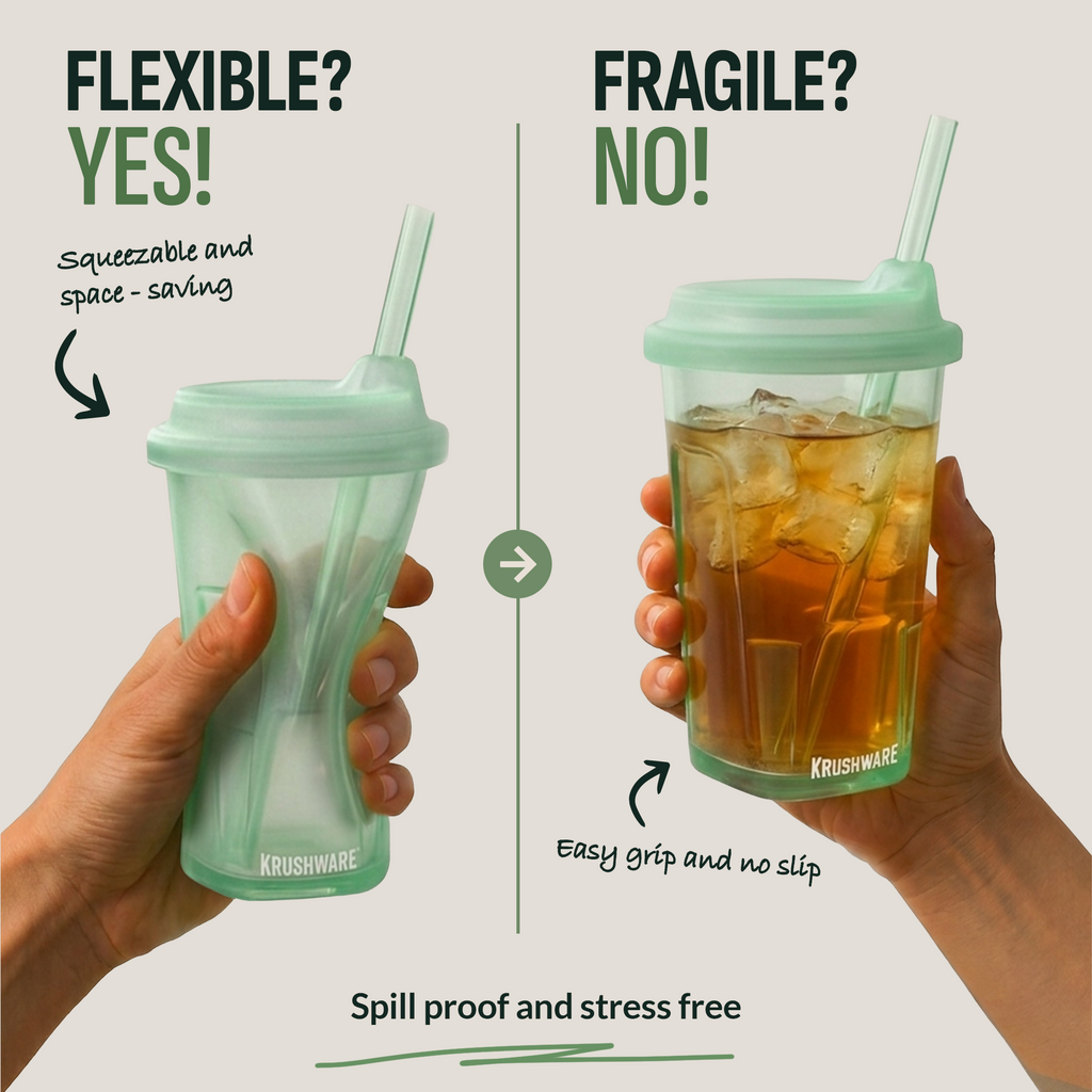 Pint (Lid + Straw)