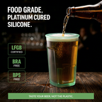 KRUSHWARE 470ml silicone pint cup food grade and platinum cured silicone